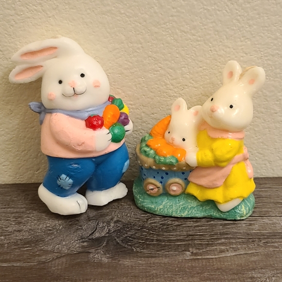 Vintage Other - Vintage Easter Bunny Candles